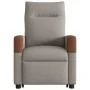 Sillón reclinable elevable tela gris taupe de , Sillones - Ref: Foro24-3324011, Precio: 285,62 €, Descuento: %