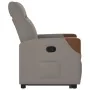 Sillón reclinable elevable tela gris taupe de , Sillones - Ref: Foro24-3324011, Precio: 285,62 €, Descuento: %