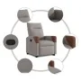 Sillón reclinable elevable tela gris taupe de , Sillones - Ref: Foro24-3324011, Precio: 285,62 €, Descuento: %