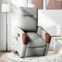 Sillón de masaje reclinable de pie de tela gris nube de , Sillones - Ref: Foro24-3324013, Precio: 287,85 €, Descuento: %