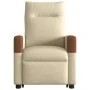 Silla de masaje reclinable de pie de tela color crema de , Sillones - Ref: Foro24-3324018, Precio: 275,14 €, Descuento: %
