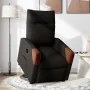 Sillón eléctrico reclinable elevable de tela negro de , Sillones - Ref: Foro24-3324024, Precio: 322,97 €, Descuento: %