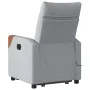 Sillón de masaje eléctrico reclinable elevable tela gris claro de , Sillones - Ref: Foro24-3324030, Precio: 339,78 €, Descuen...