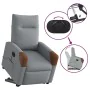 Sillón de masaje eléctrico reclinable elevable tela gris claro de , Sillones - Ref: Foro24-3324030, Precio: 339,78 €, Descuen...