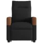 Sillón de masaje eléctrico reclinable elevable tela negro de , Sillones - Ref: Foro24-3324032, Precio: 340,23 €, Descuento: %