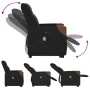 Sillón de masaje eléctrico reclinable elevable tela negro de , Sillones - Ref: Foro24-3324032, Precio: 340,23 €, Descuento: %
