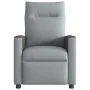 Sillón reclinable de masaje eléctrico tela gris claro de , Sillones - Ref: Foro24-3324045, Precio: 256,96 €, Descuento: %