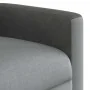 Sillón reclinable de masaje eléctrico tela gris claro de , Sillones - Ref: Foro24-3324045, Precio: 256,96 €, Descuento: %