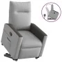 Sillón reclinable elevable de tela gris nube de , Sillones - Ref: Foro24-3324051, Precio: 273,65 €, Descuento: %