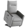 Sillón reclinable elevable de tela gris nube de , Sillones - Ref: Foro24-3324051, Precio: 273,65 €, Descuento: %