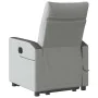 Sillón de masaje eléctrico reclinable elevable tela gris nube de , Sillones - Ref: Foro24-3324072, Precio: 342,14 €, Descuent...