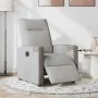 Sillón reclinable eléctrico de tela gris nube de , Sillones - Ref: Foro24-3324079, Precio: 236,03 €, Descuento: %