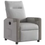 Sillón reclinable eléctrico de tela gris nube de , Sillones - Ref: Foro24-3324079, Precio: 236,03 €, Descuento: %