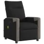 Sillón reclinable de masaje eléctrico tela negro de , Sillones - Ref: Foro24-3324087, Precio: 254,72 €, Descuento: %