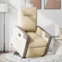 Sillón reclinable elevable de tela color crema de , Sillones - Ref: Foro24-3324093, Precio: 273,65 €, Descuento: %