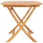 Mesa plegable de jardín madera maciza de teca 160x80x75 cm de vidaXL, Mesas de jardín - Ref: Foro24-48998, Precio: 201,55 €, ...