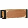 Mueble de TV madera maciza de mango rugosa 80x30x25 cm de , Almacenamiento para CD y DVD - Ref: Foro24-4015933, Precio: 110,6...