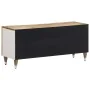 Mueble de TV madera maciza de mango 105x33,5x46 cm von , CD- und DVD-Speicher - Ref: Foro24-4018678, Preis: 103,54 €, Rabatt: %
