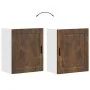 Armarios pared para cocina 2 uds Porto roble ahumado de , Armarios de cocina - Ref: Foro24-854048, Precio: 109,69 €, Descuent...