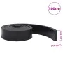 Borde de goma para quitanieves negro 300x8x2 cm de , Quitanieves - Ref: Foro24-4103540, Precio: 42,33 €, Descuento: %