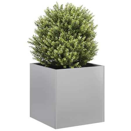 Jardinera 40x40x40 cm de acero galvanizado de , Maceteros y jardineras - Ref: Foro24-860666, Precio: 51,13 €, Descuento: %