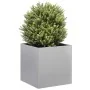 Jardinera 40x40x40 cm de acero galvanizado de , Maceteros y jardineras - Ref: Foro24-860666, Precio: 51,13 €, Descuento: %