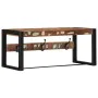 Perchero multicolor madera maciza reciclada 80x35x35 cm de , Percheros para sombreros y abrigos - Ref: Foro24-4015938, Precio...