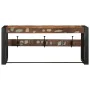 Perchero multicolor madera maciza reciclada 80x35x35 cm de , Percheros para sombreros y abrigos - Ref: Foro24-4015938, Precio...