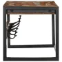 Perchero multicolor madera maciza reciclada 80x35x35 cm de , Percheros para sombreros y abrigos - Ref: Foro24-4015938, Precio...