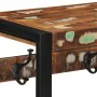 Perchero multicolor madera maciza reciclada 80x35x35 cm de , Percheros para sombreros y abrigos - Ref: Foro24-4015938, Precio...