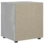 Mesilla de noche VISNES gris hormigón 45x40x50 cm de , Mesitas de noche - Ref: Foro24-4108282, Precio: 74,80 €, Descuento: %