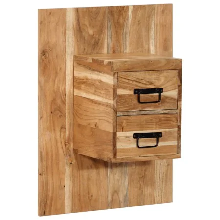 Mesita de noche madera maciza de acacia 60x32x80 cm de , Mesitas de noche - Ref: Foro24-4017529, Precio: 92,17 €, Descuento: %