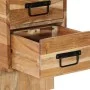 Mesita de noche madera maciza de acacia 60x32x80 cm de , Mesitas de noche - Ref: Foro24-4017529, Precio: 92,17 €, Descuento: %