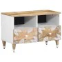 Mueble de TV madera maciza de mango 70x33,5x46 cm von , CD- und DVD-Speicher - Ref: Foro24-4018665, Preis: 72,53 €, Rabatt: %
