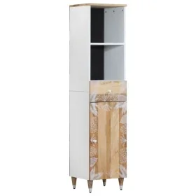 Mueble de baño madera maciza de mango 38x33,5x160 cm de , Muebles de baño - Ref: Foro24-4018686, Precio: 114,09 €, Descuento: %