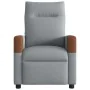 Sillón reclinable eléctrico tela gris claro de , Sillones - Ref: Foro24-3323990, Precio: 239,93 €, Descuento: %