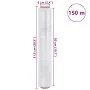 Film estirable 6 uds transparente 30 μm 50 cm x 150 m de , Materiales de embalaje - Ref: Foro24-4104855, Precio: 80,34 €, Des...