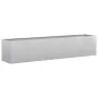 Jardinera 200x40x40 cm de acero galvanizado de , Maceteros y jardineras - Ref: Foro24-860687, Precio: 98,14 €, Descuento: %