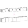 Jardinera 280x40x40 cm acero inoxidable de , Maceteros y jardineras - Ref: Foro24-860693, Precio: 192,57 €, Descuento: %