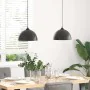 Lámparas colgantes 2 uds regulable en altura E27 negro Ø 30 cm de , Lámparas - Ref: Foro24-4103451, Precio: 51,07 €, Descuent...