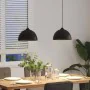 Lámparas colgantes 2 uds regulable en altura E27 negro Ø 30 cm de , Lámparas - Ref: Foro24-4103451, Precio: 51,07 €, Descuent...