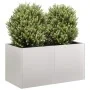 Jardinera 80x40x40 cm acero inoxidable by , Pots and planters - Ref: Foro24-860672, Price: 98,66 €, Discount: %