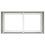 Jardinera 80x40x40 cm acero inoxidable by , Pots and planters - Ref: Foro24-860672, Price: 98,66 €, Discount: %