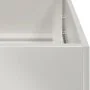 Jardinera 80x40x40 cm acero inoxidable by , Pots and planters - Ref: Foro24-860672, Price: 98,66 €, Discount: %