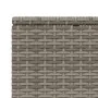 Tumbona con cojín flotante ratán sintético gris by , Loungers - Ref: Foro24-4104209, Price: 247,78 €, Discount: %