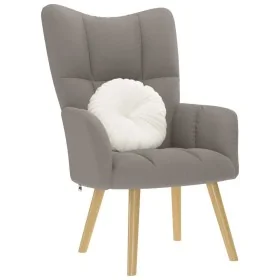 Sillón de relax de tela gris taupe de , Sillones - Ref: Foro24-4016773, Precio: 112,71 €, Descuento: %