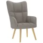 Sillón de relax de tela gris taupe de , Sillones - Ref: Foro24-4016773, Precio: 112,71 €, Descuento: %