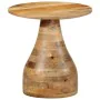 Mesa auxiliar madera maciza de mango Ø40x40 cm by , Side tables - Ref: Foro24-4017534, Price: 115,41 €, Discount: %