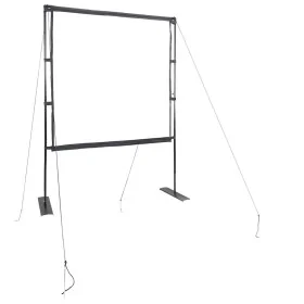 Pantalla de proyección con soportes 89 pulgadas 1:1 de , Pantallas para proyección - Ref: Foro24-4101056, Precio: 37,62 €, De...