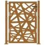 Puerta de jardín de acero desgastado diseño ligero 105x130 cm by , garden gates - Ref: Foro24-4100955, Price: 201,32 €, Disco...